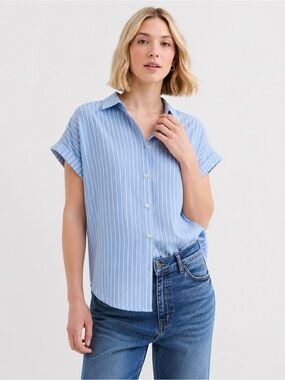 LOFT Striped Dolman Shirt 
Sz. Petite XS